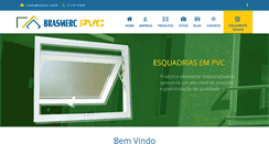 Desktop Screenshot of brasmercpvc.com.br